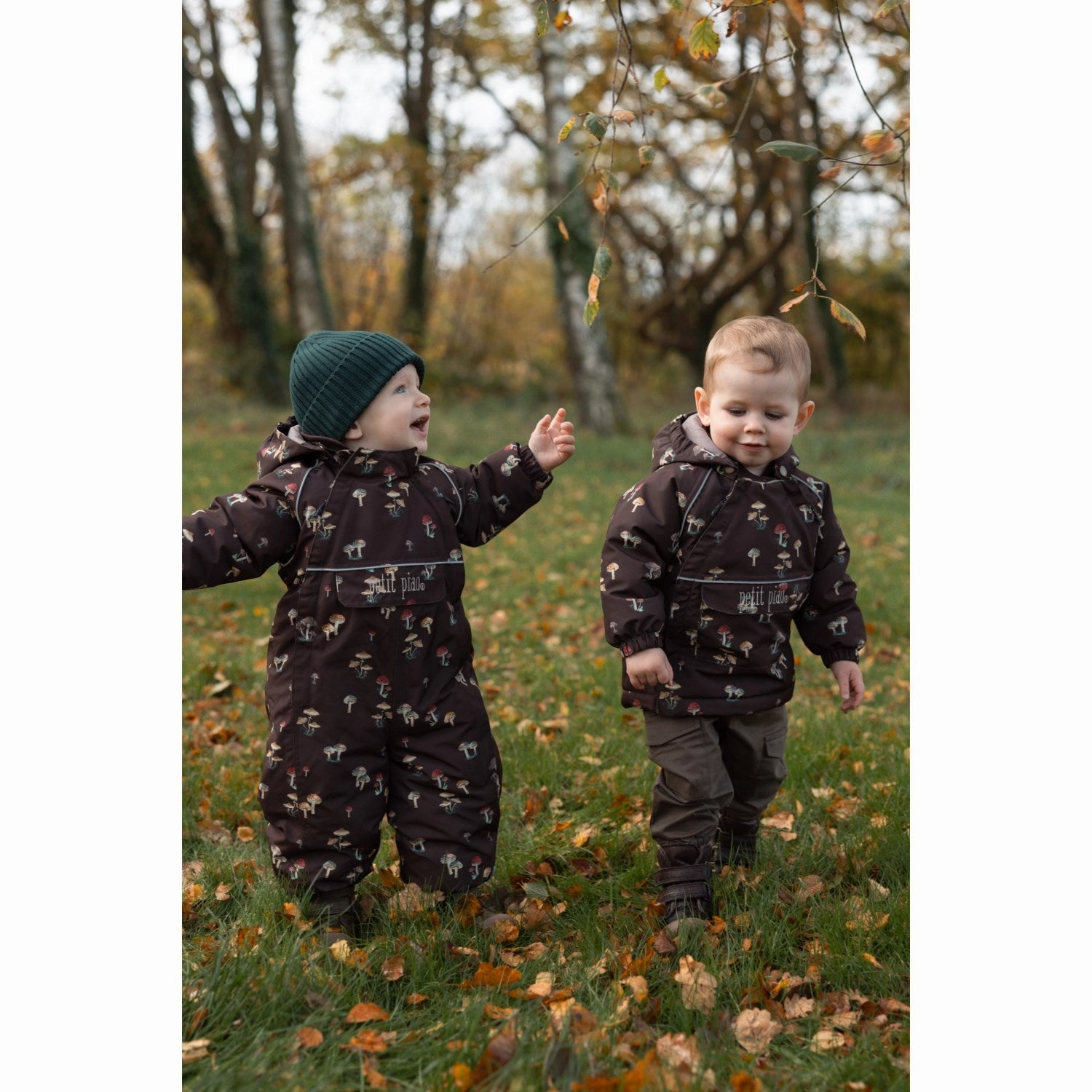 Fade Resistant Dye Ergonomic Shoulder Cut Petit Piao Fungi AOP PPDard Winter Jacket