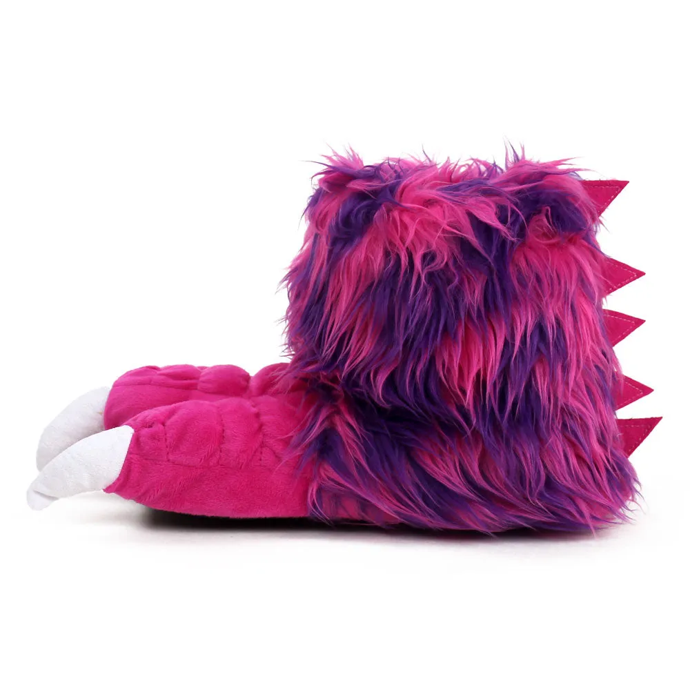 Pink Monster Claw Slippers
