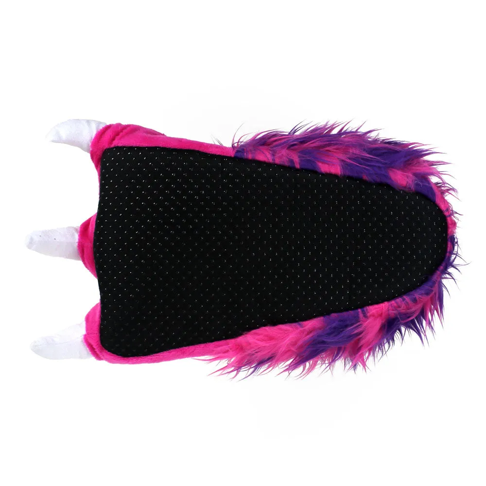 Pink Monster Claw Slippers