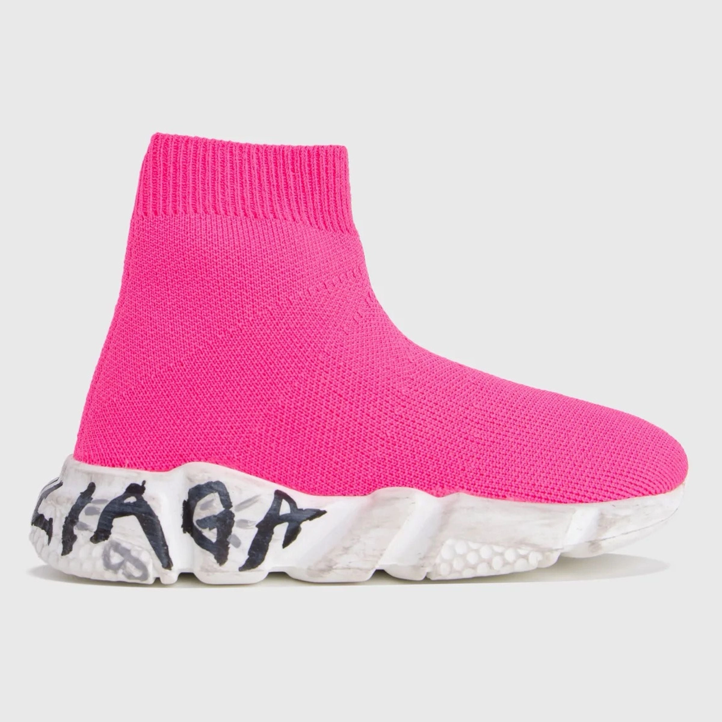 Active Flex Pink Speed Graffiti Sneakers