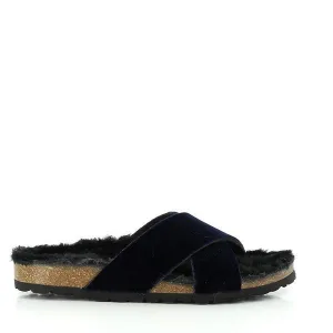 Plakton 101051 Black Cross-strap Sandals