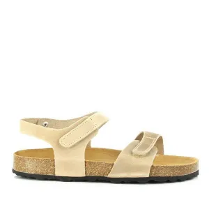 Plakton 110037 Beige Kids Slingback Sandals