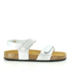 Plakton 110037 Silver Kids Slingback Sandals