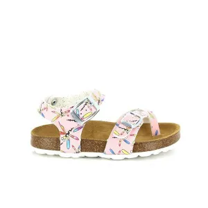 Plakton 111004 Pink Dragonflies Kids Sandals