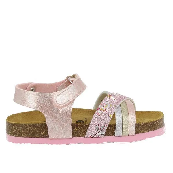 Plakton 135284 Pink Multi-Strap Kids Sandals