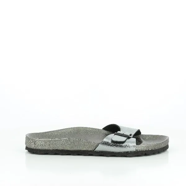 Plakton 261625 Silver Single-Strap Sandals