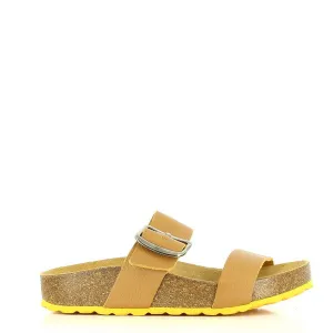 Plakton 343004 Camel Two Strap Sandals