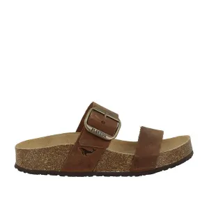 Plakton 343004 Chocolate Two Strap Sandals