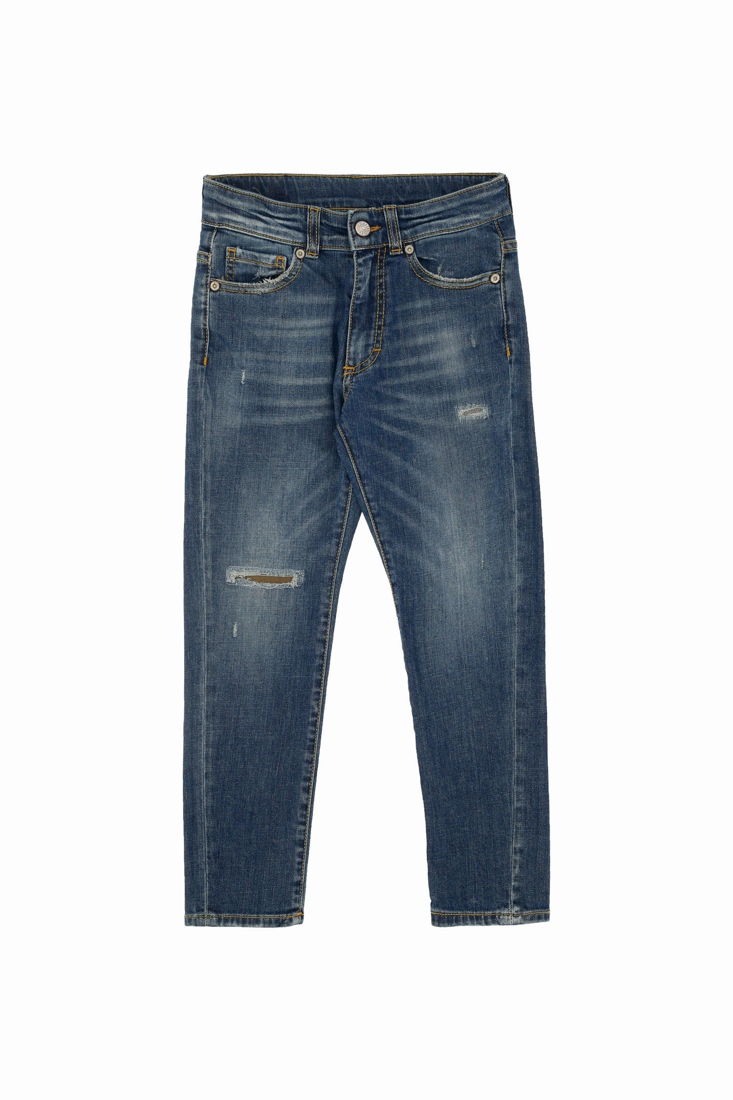 Please Jeans Baggy A vita Bassa PHC2B44B33 blu denim Sleek Waist