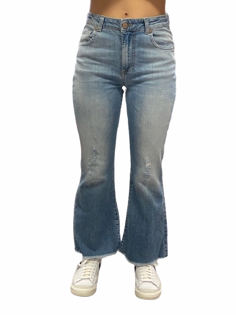 Neutral Casual Streetwear Fan Couple Look Modern Please Kids pantalone jeans da ragazza PHC5F26G31 1670 blu denim