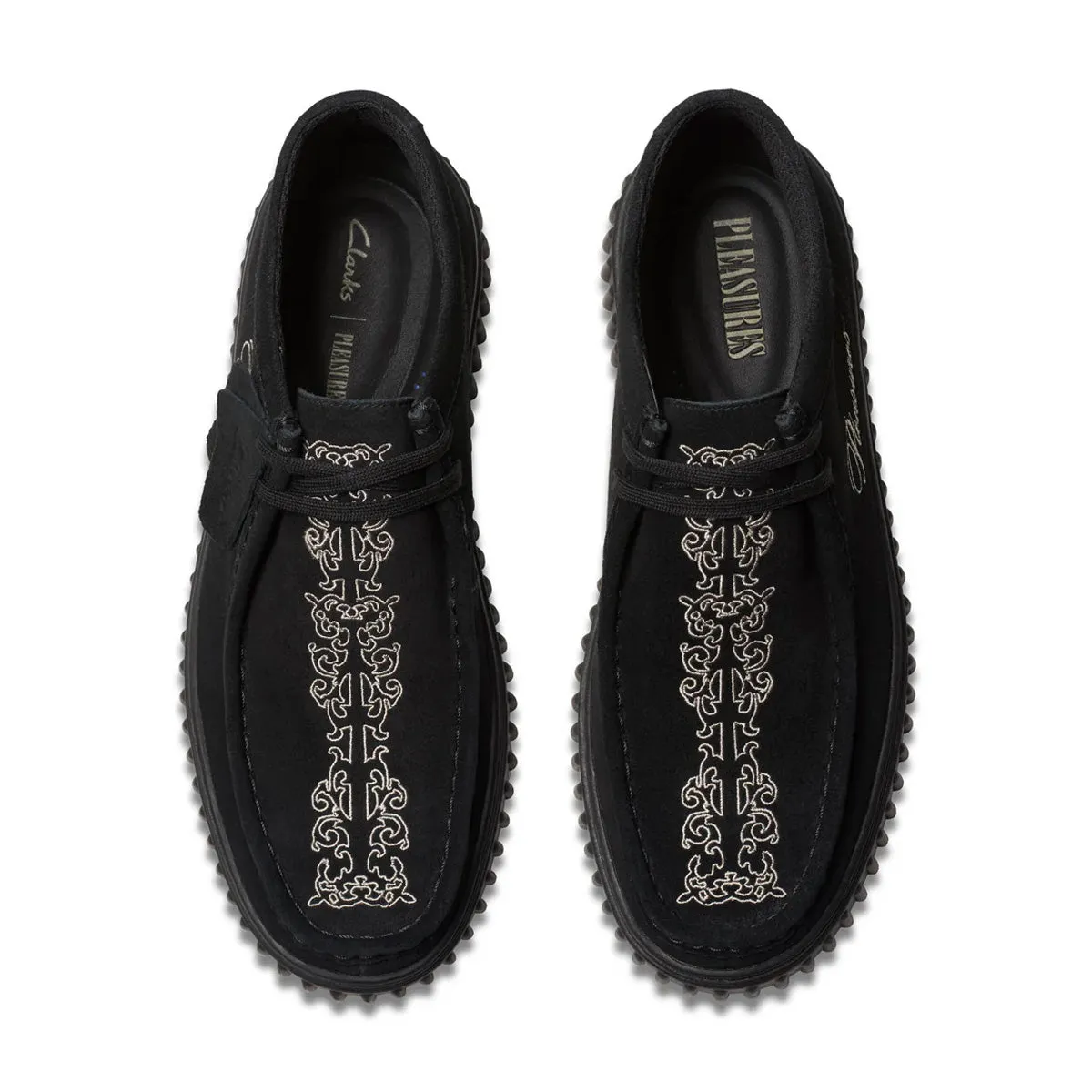   PLEASURES Torhill Hi 'Black Ornate Framing' Bright Pop