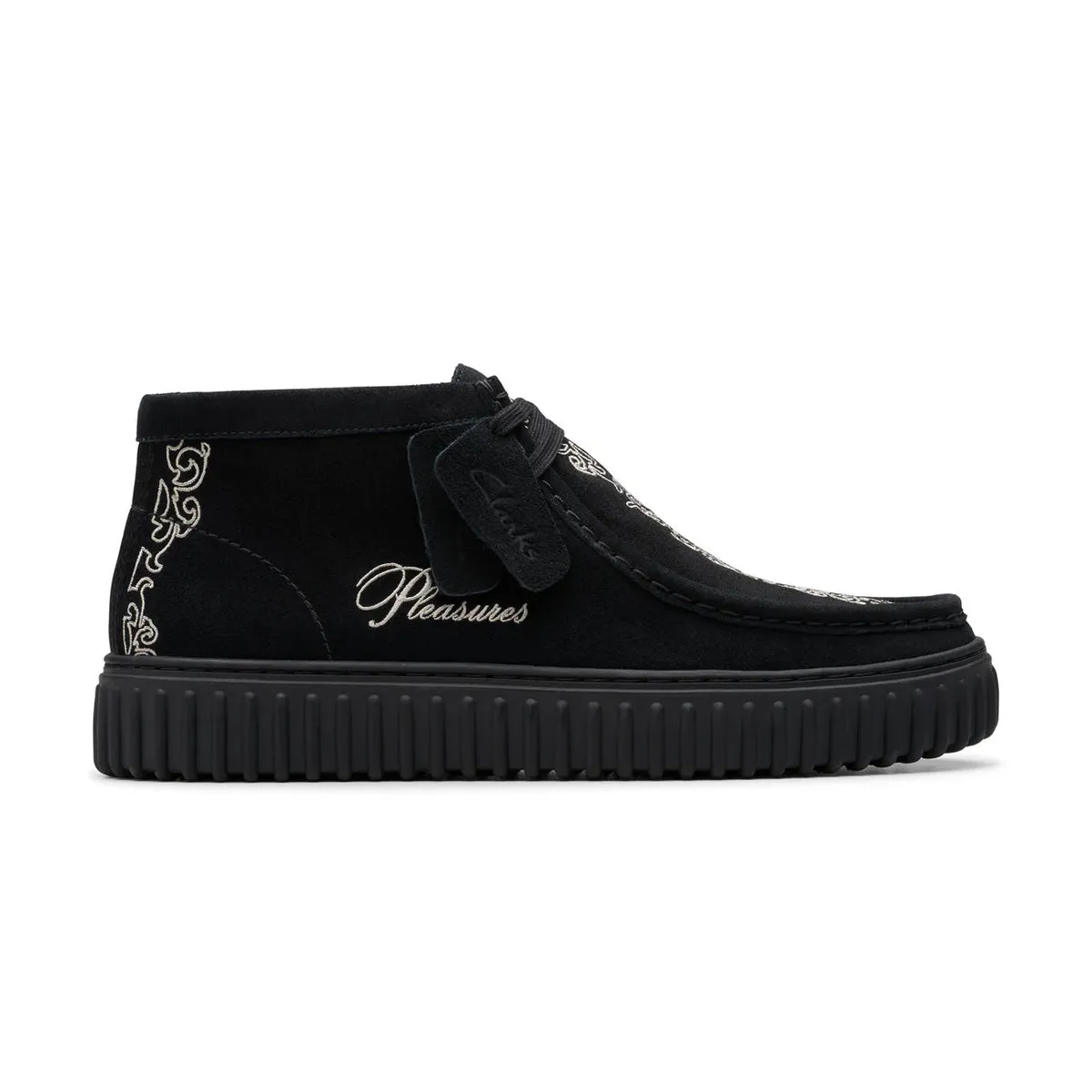   PLEASURES Torhill Hi 'Black Ornate Framing' Chill Mood Neat Shape