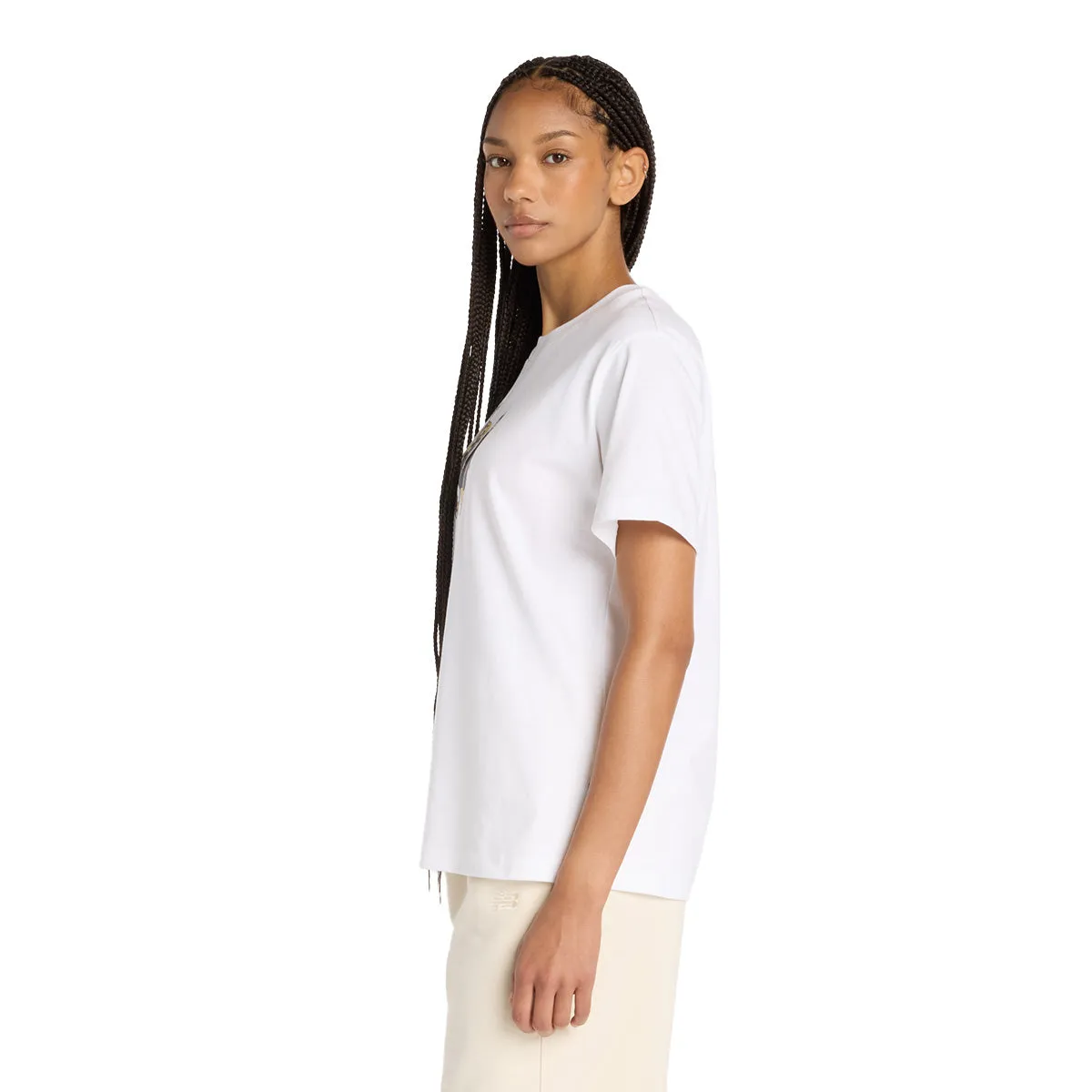 Comfy Days Flattering performance Wmns Athletics Never Age Tee 'White'