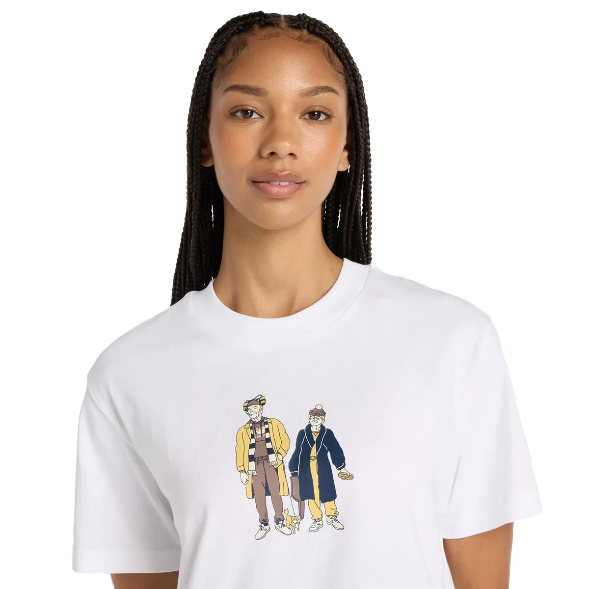 Wmns Athletics Never Age Tee 'White' Highquality