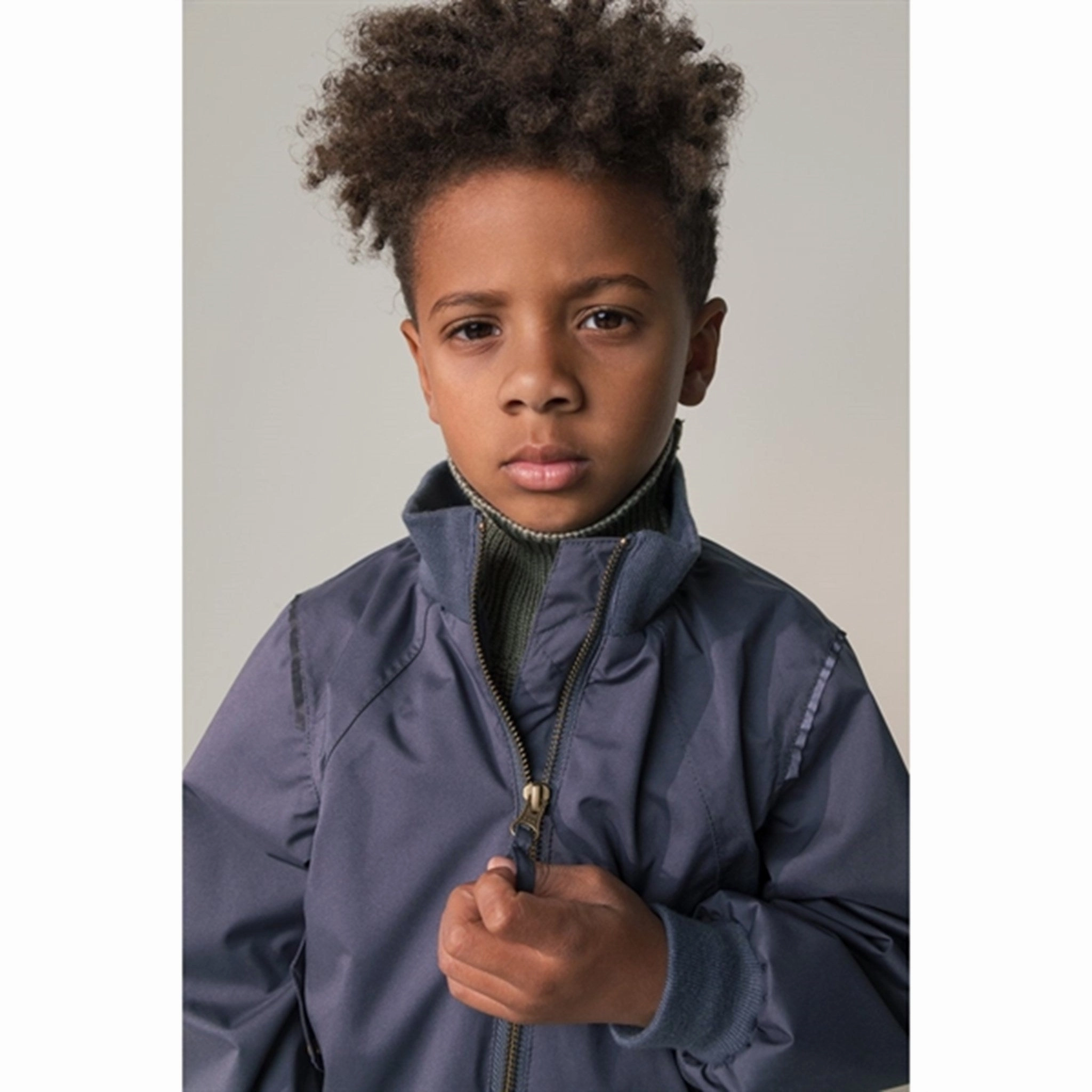 Layered Collar MarMar Jacket Ove Blue Technical Summer Outerwear