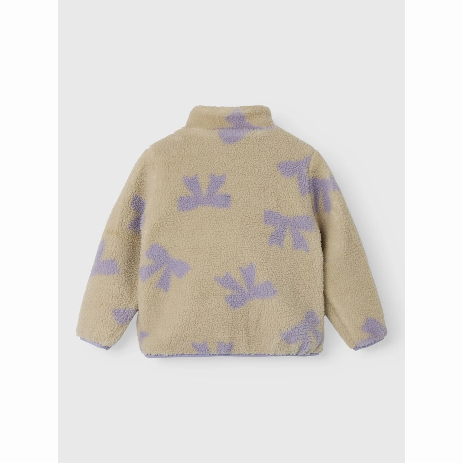 Water Resistant Name It Fog Monica Teddy Jacket Bow