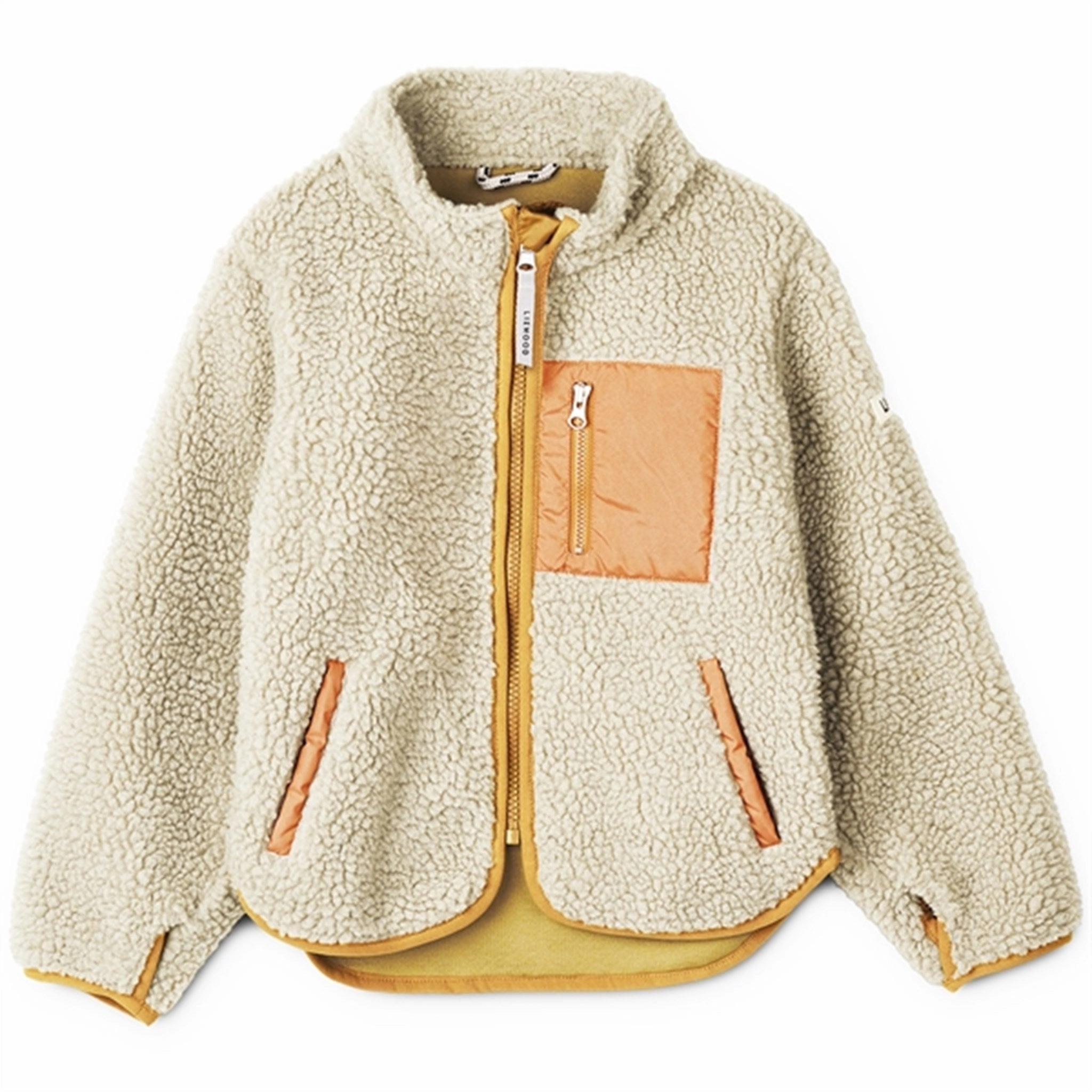Liewood Nolan Jacket Tuscany Rose/Sandy Mix Stand Up Collar Temperature Balancing Layer