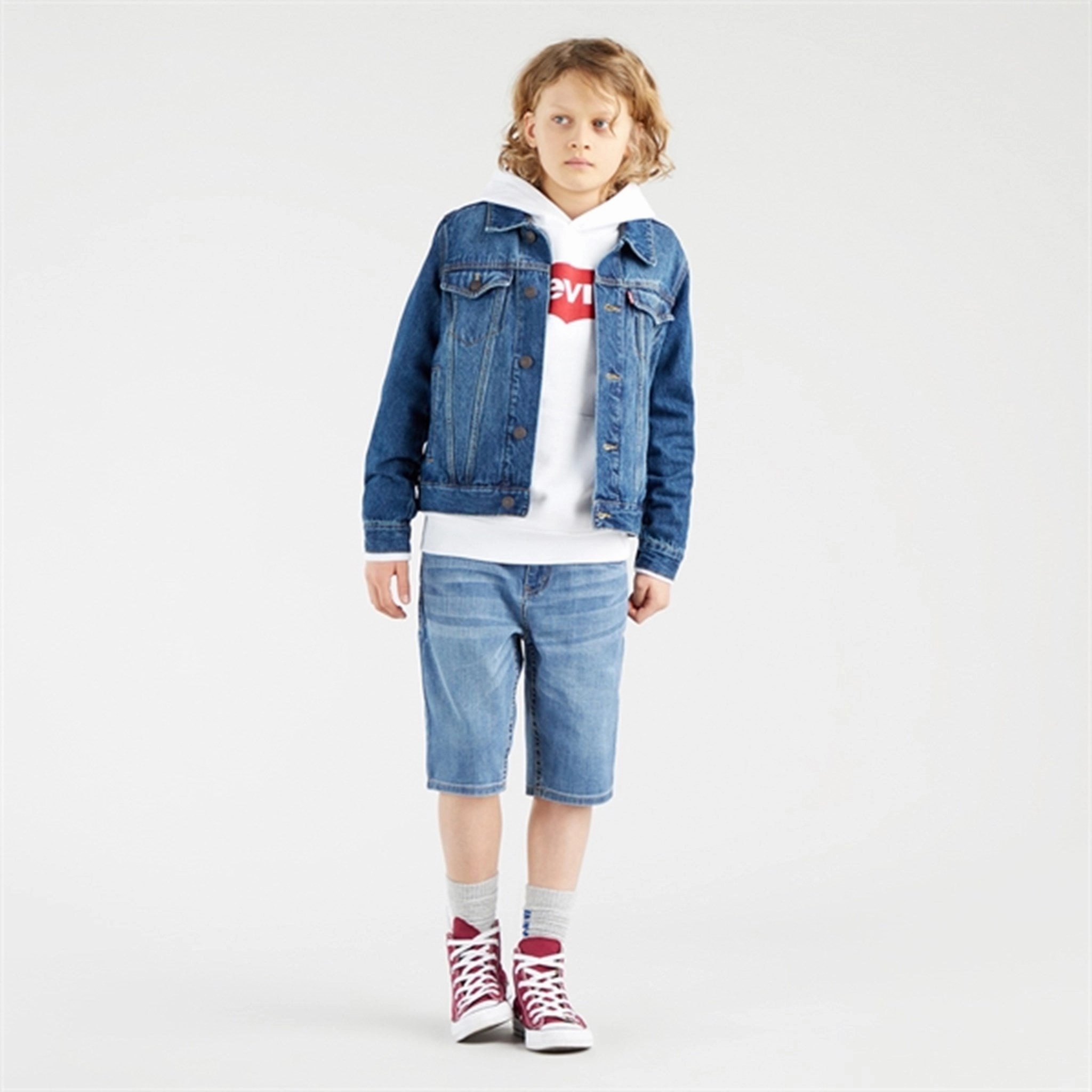 Levi's Denim Jacket Bristol Recycled Polyester Blend MagneticClosureSystem