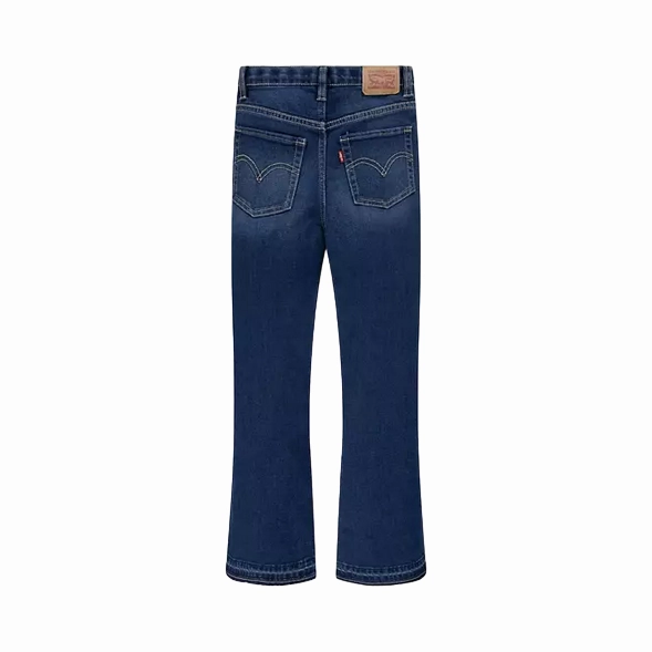 Levi's Kids pantalone jeans da ragazze 726 Flare a zampa 9EG970-D5K blu scuro Office Wear Weekend Warrior Trend Setter Trendy Sunny Vibes