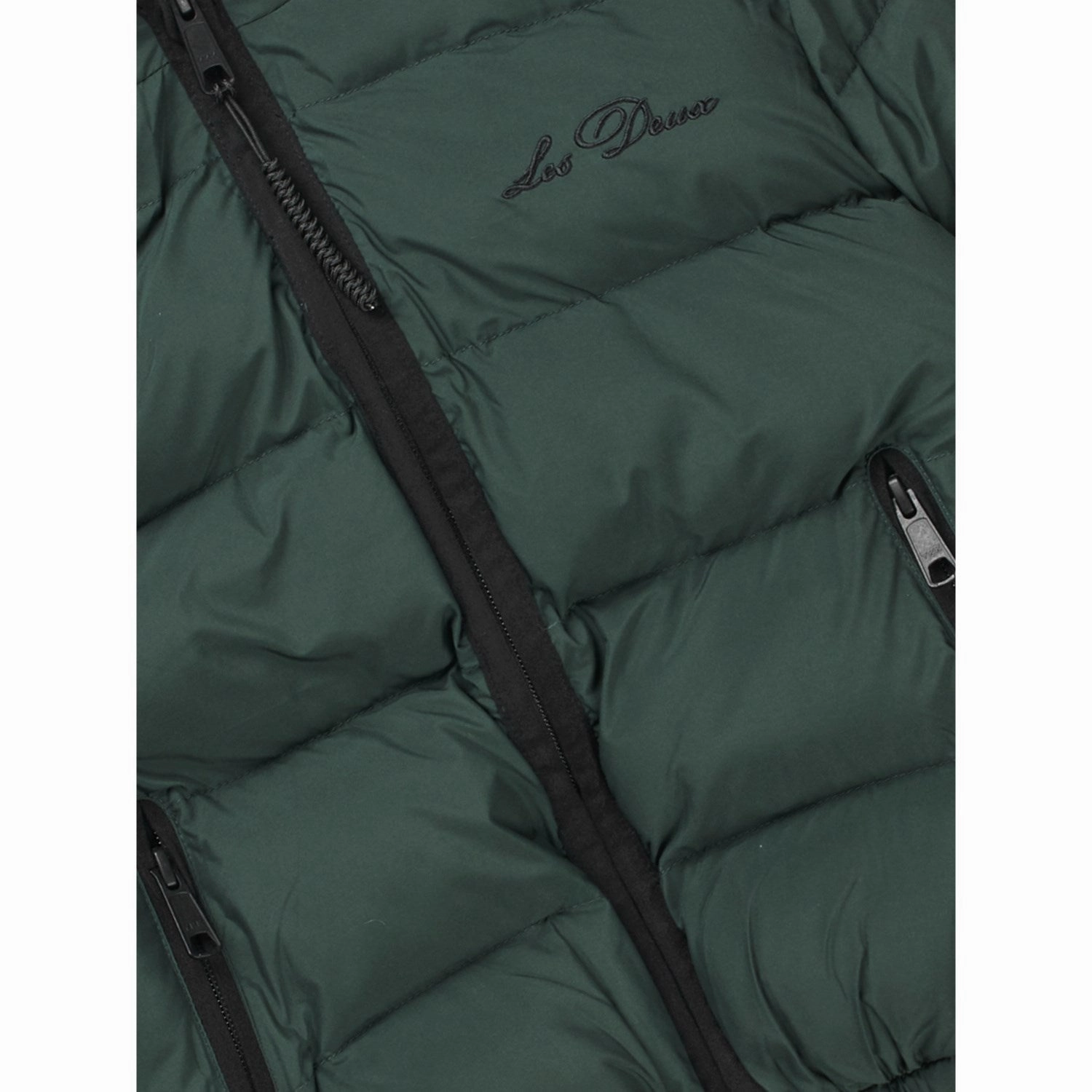 Les Deux Kids Pine Green Newport Padded Jacket Kids Cold Climate Outdoor Trip