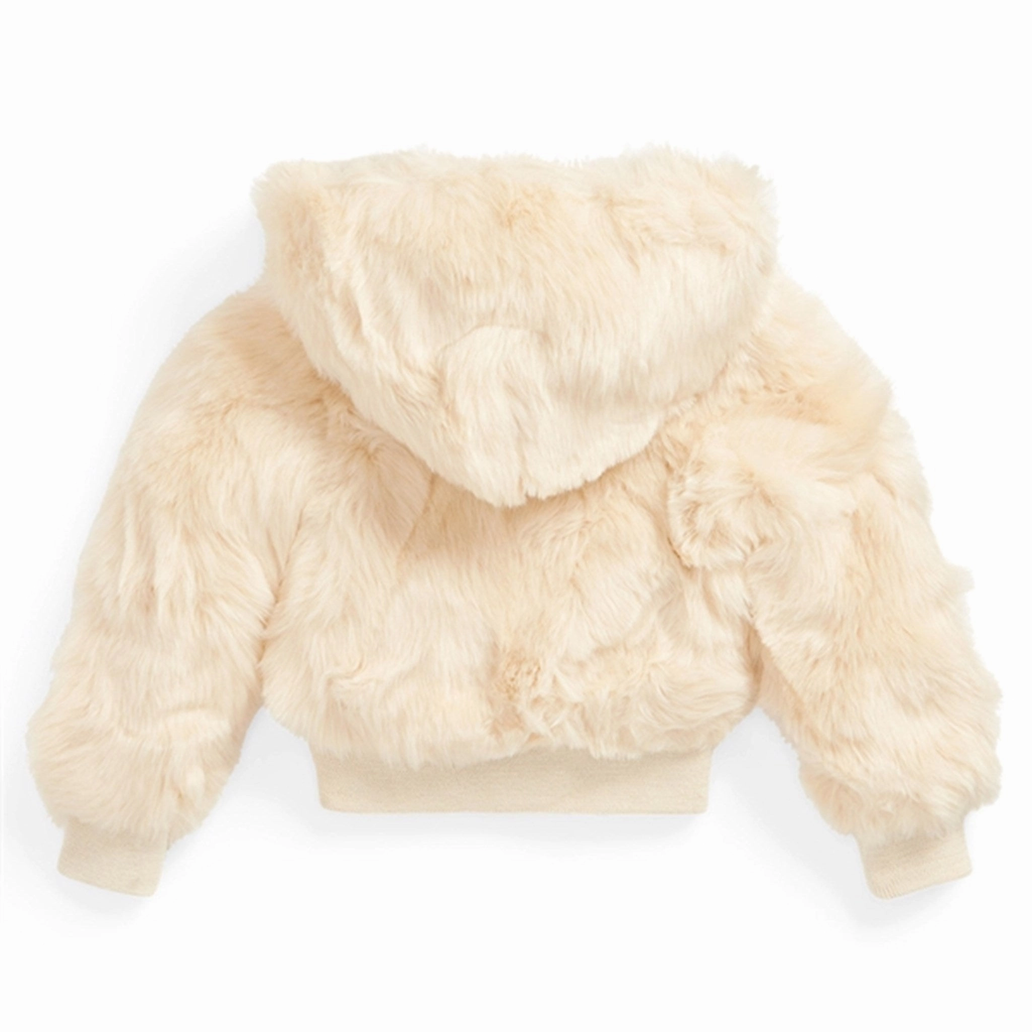 Polo Ralph Lauren Girl FZ Jacket English Cream Practical Cold Piece