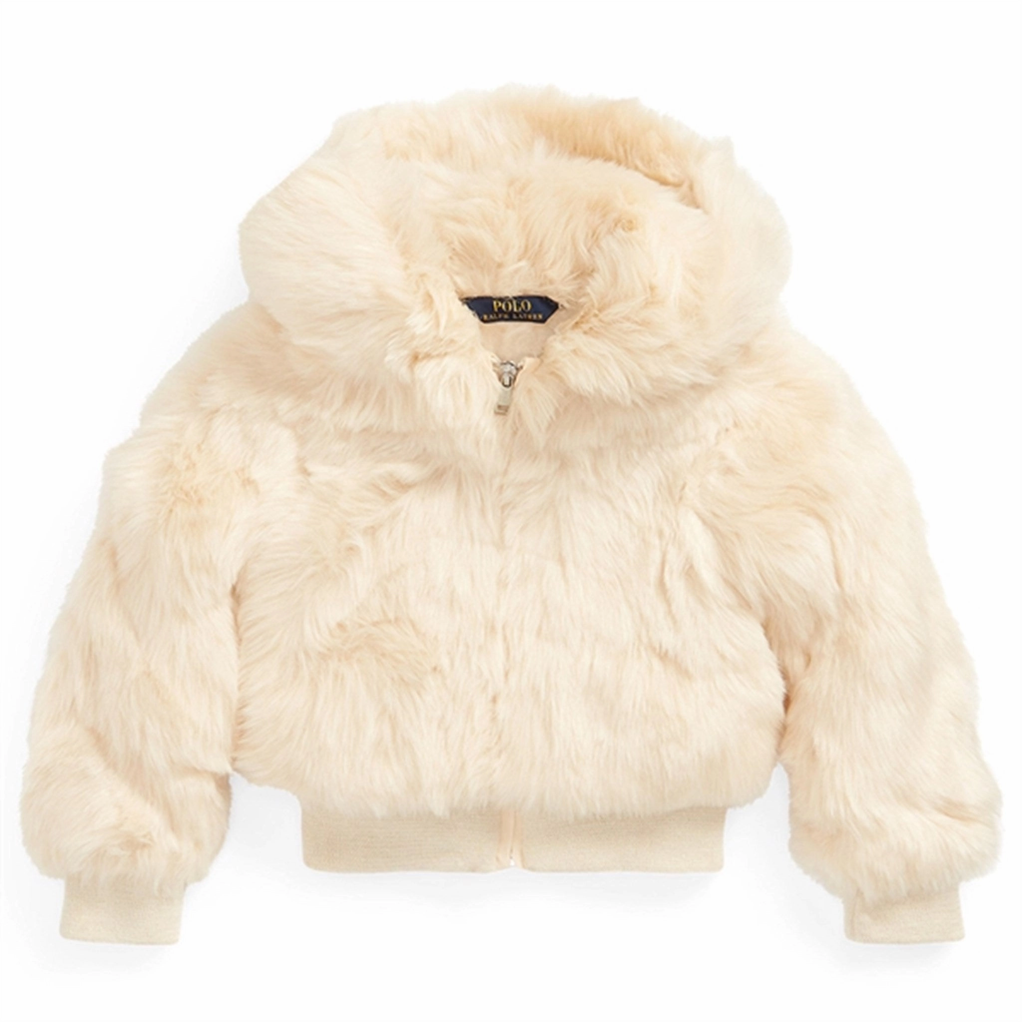 Polo Ralph Lauren Girl FZ Jacket English Cream Comfy Street Piece