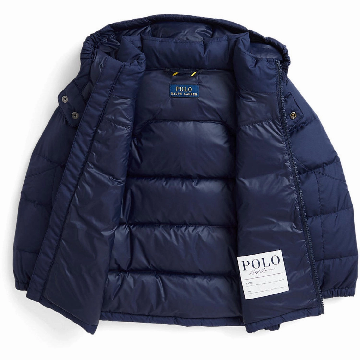 Polo Ralph Lauren Newport Navy El Cap Bomber Jacket Camo Print Flat Lock Stitching