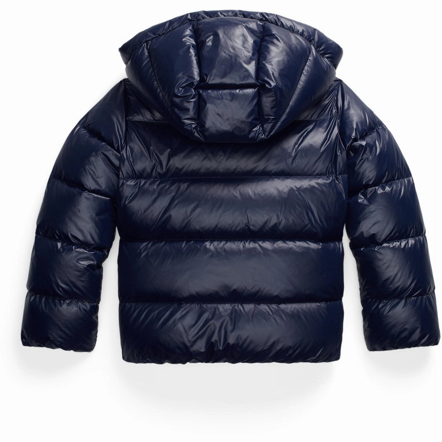 Polo Ralph Lauren Newport Navy Sld Down Bomber Jacket QuickAccess Pockets MagneticClosureSystem