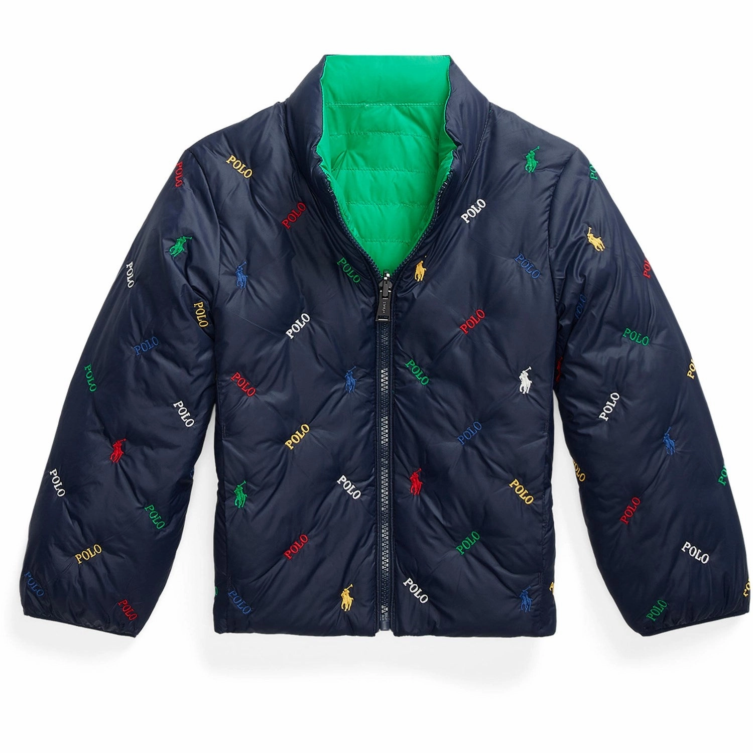 Smart Casual Day Hike Style Polo Ralph Lauren Newport Navy/Stafford Green Rev Tera Aoe Bomber Jacket
