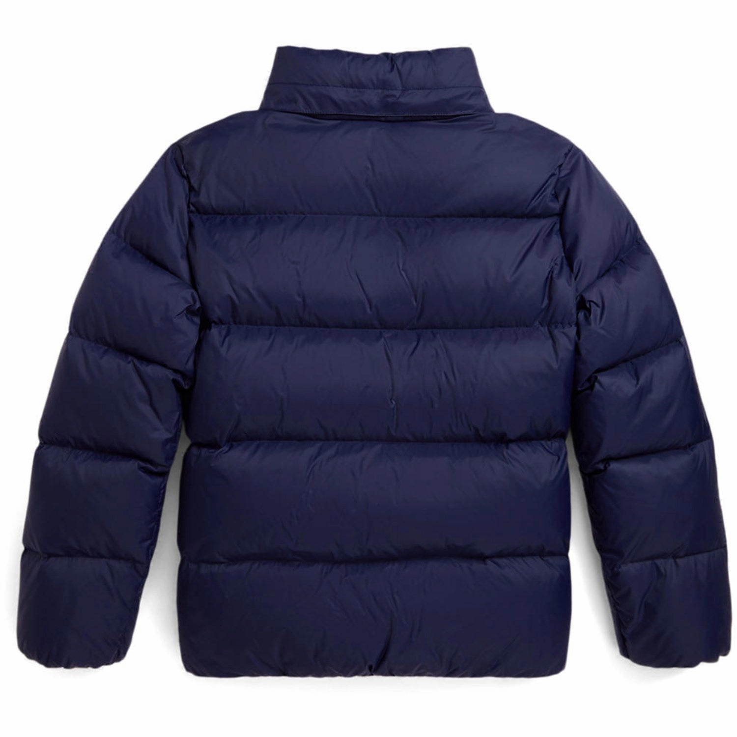 Polo Ralph Lauren Newport Navy W White Pp Girl Bomber Jacket Tear Resistant Fabric Blends OdorControl Treatment