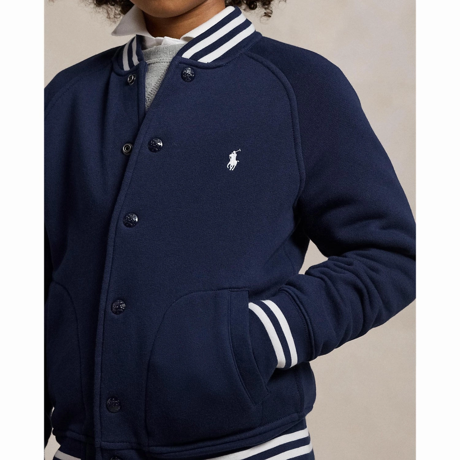 Polo Ralph Lauren Refined Navy/C1730 Bomber Jacket Hypoallergenic Padding