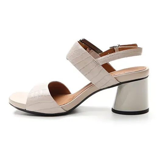 High-Quality Material Soft Band Stonefly sandalo casual con tacco da donna Jenny 2 Cocco Embossed LTH 216057 246 grigio