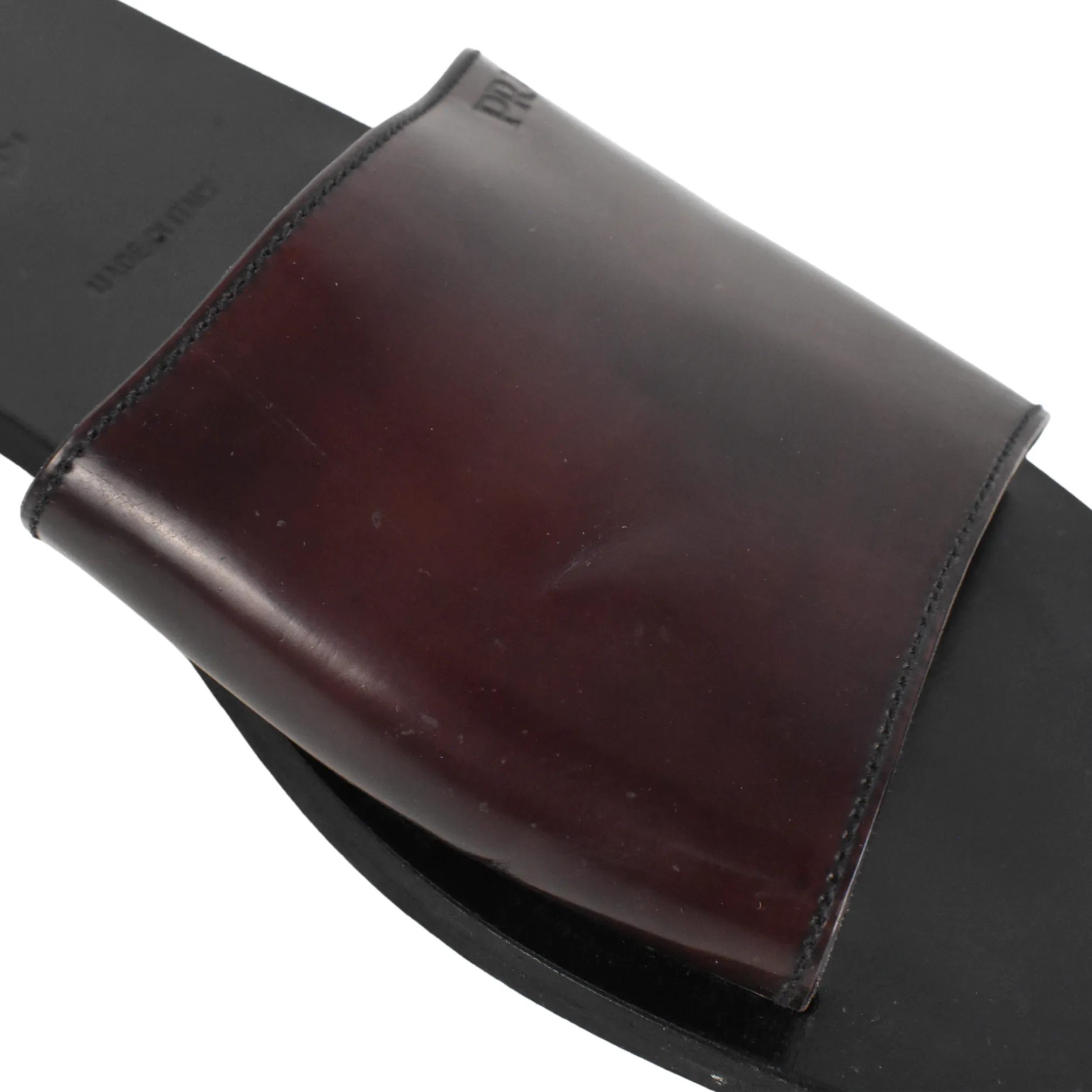 Prada Leather Slides - Men's 10