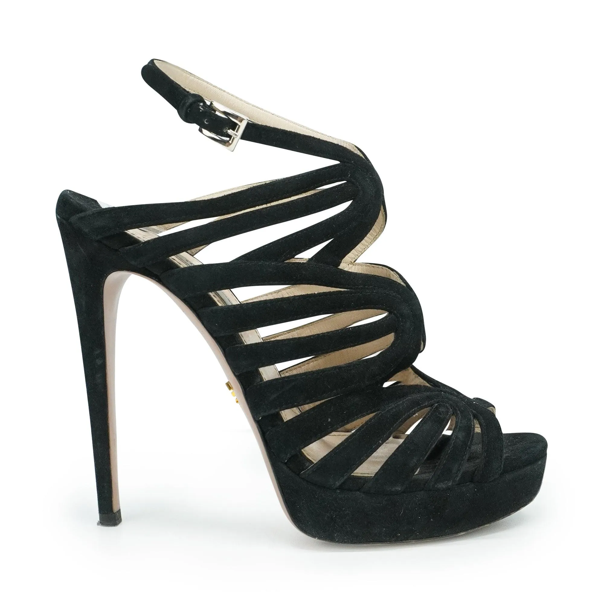 Prada Strappy Heels - Women's 39