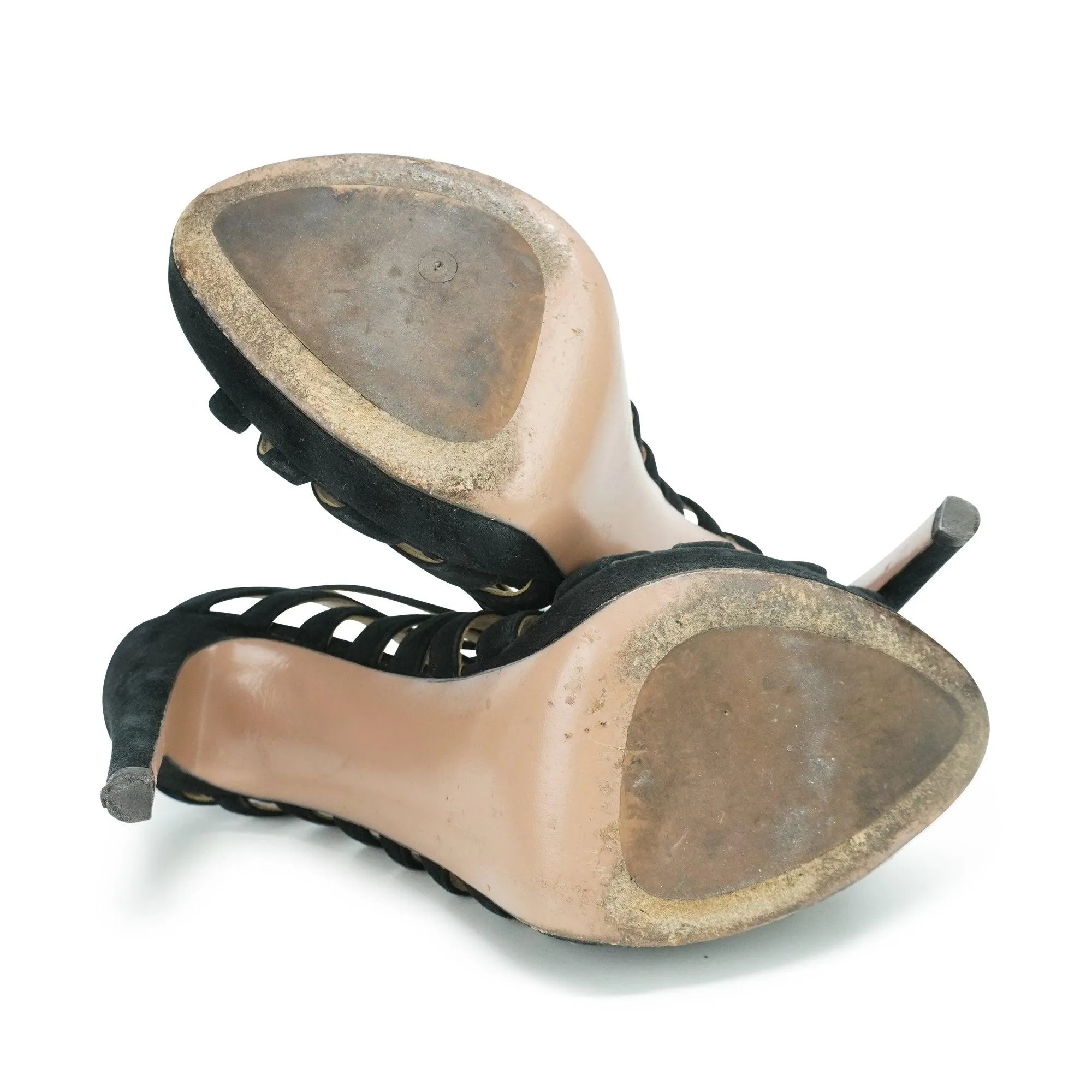 Prada Strappy Heels - Women's 39
