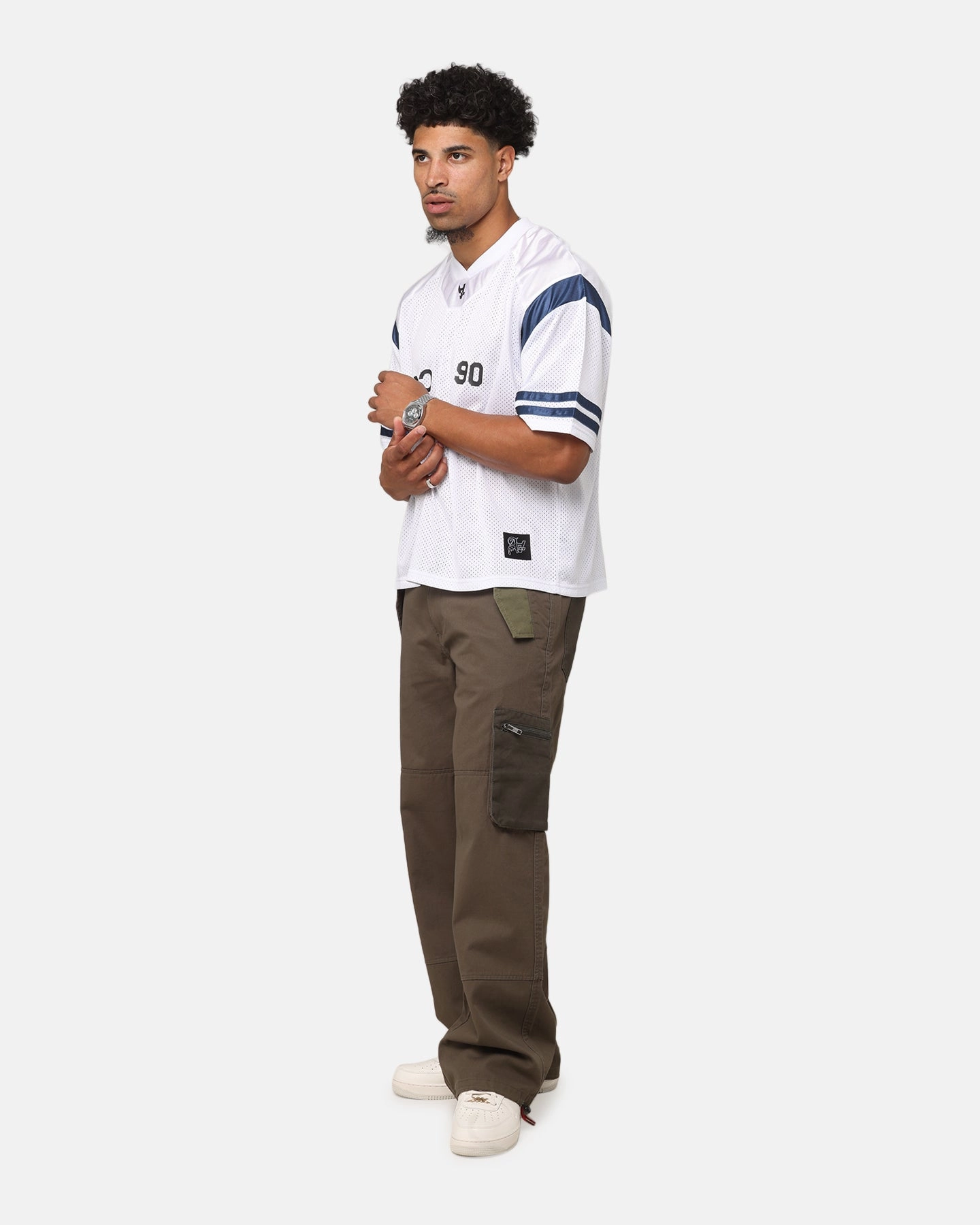 Durable Wicking Channels City Active The Anti Order Anti Finals Jersey White/Navy