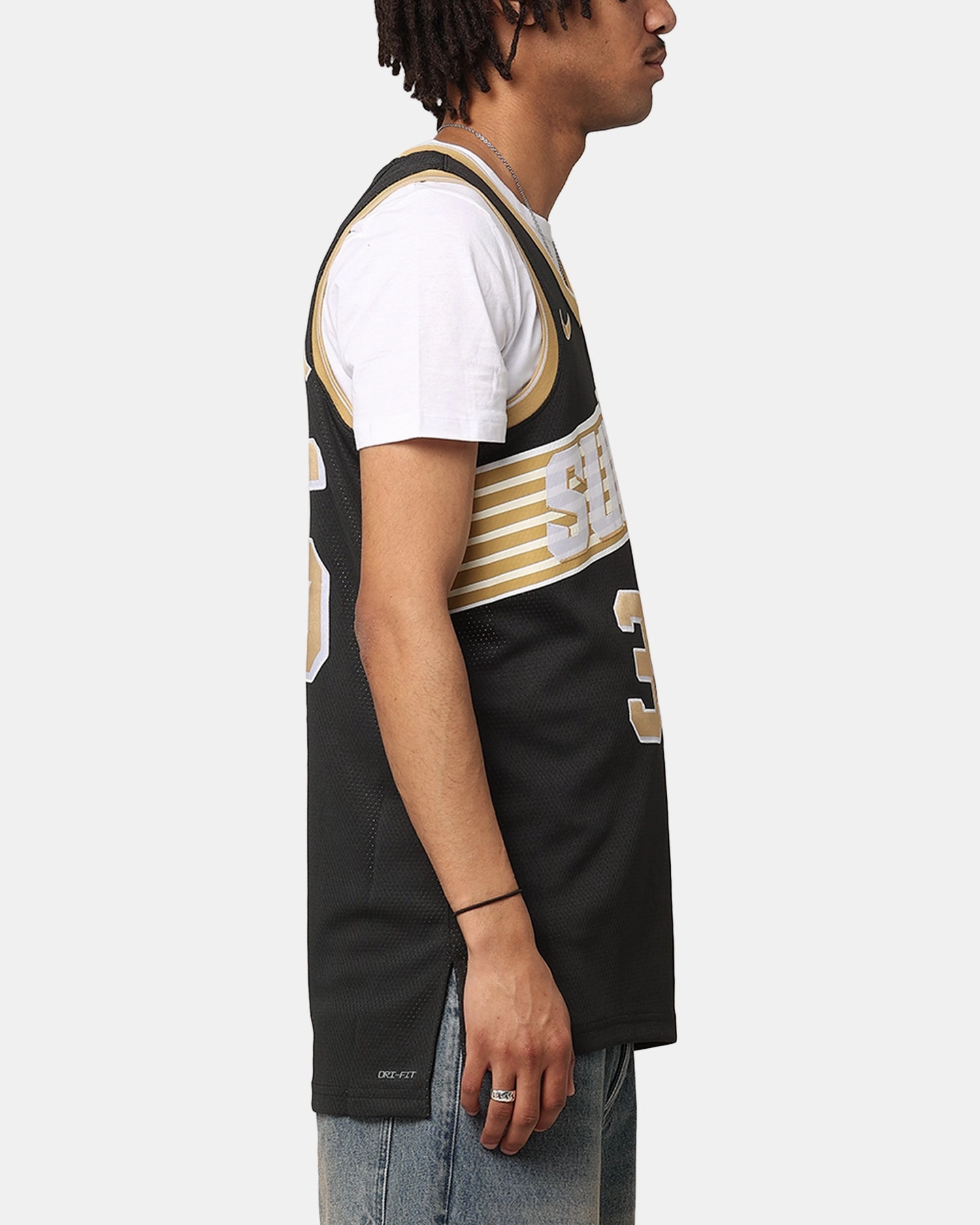 Nike Kevin Durant Phoenix Suns Dri-FIT 2024 Select Series Jersey Black/Gold Everyday Motion Oversized Silhouette
