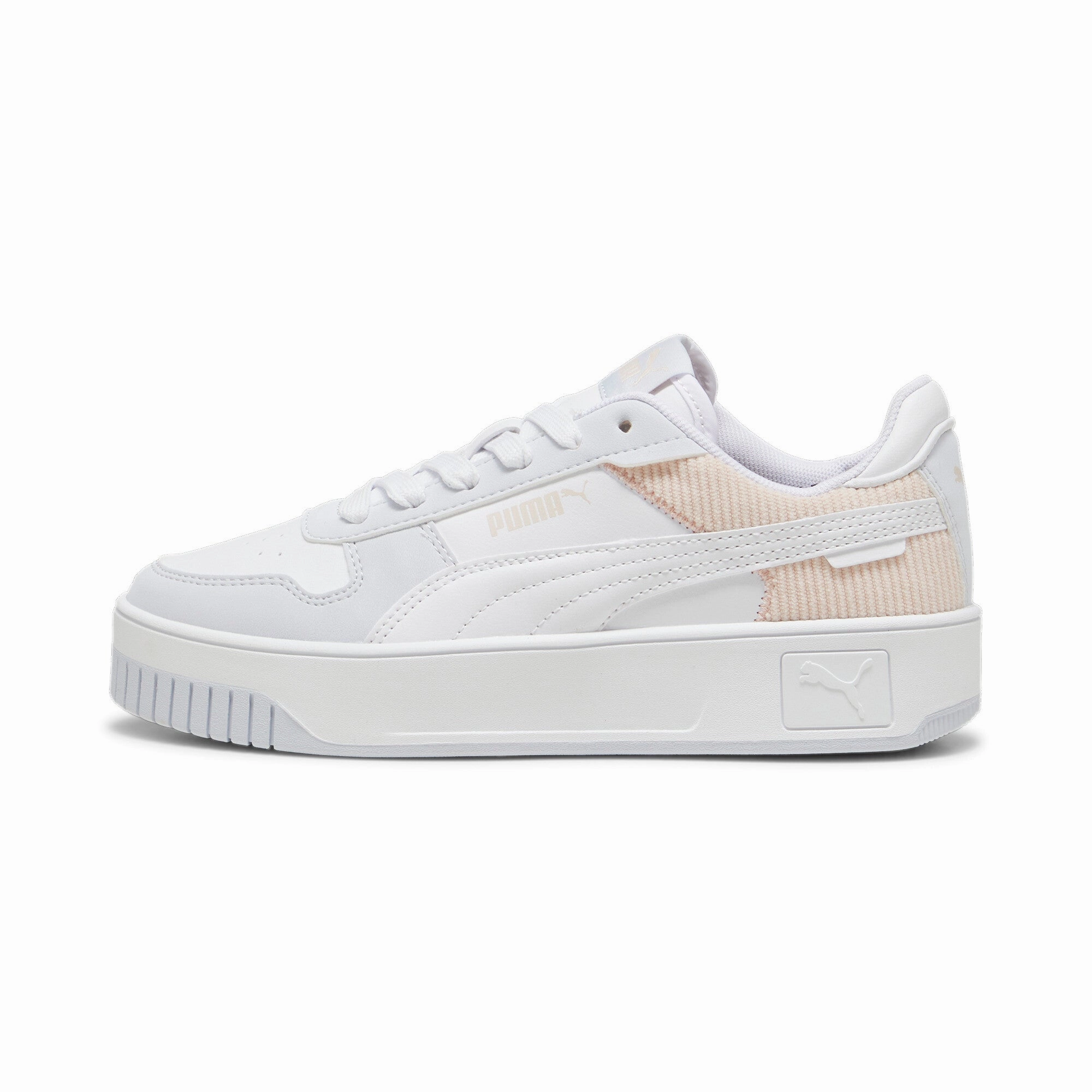 Zero drop All-day shock absorption PUMA Big Kids' Girls' Carina Street Cord Sneakers