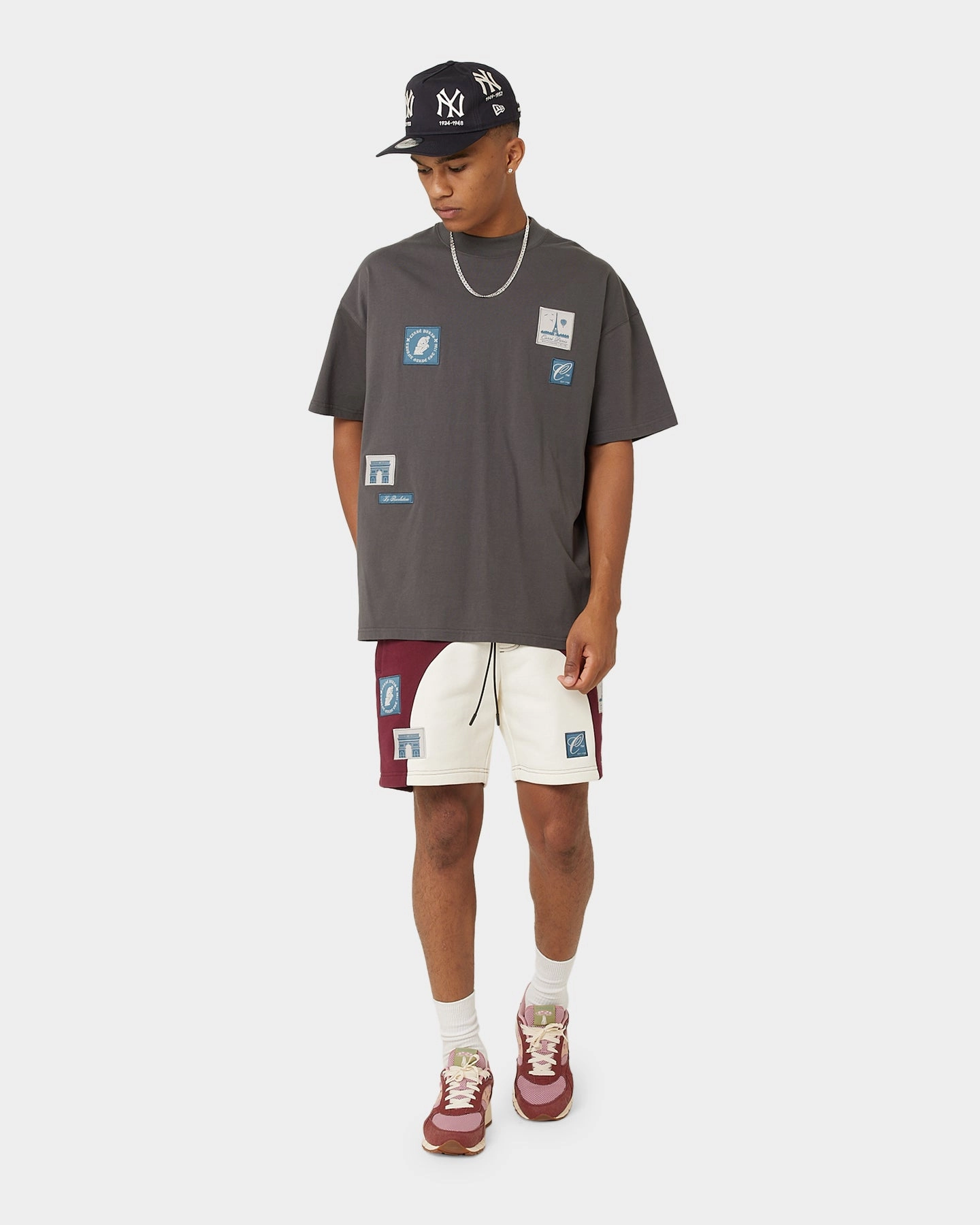 Carre Avant Oversized Short Sleeve T-Shirt Coal MultipurposeCuffs
