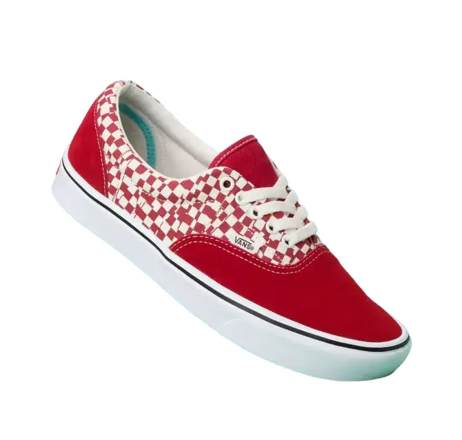 Vans scarpa sneakers da adulto Comfycush Era VN0A3WM9V9Z rosso-bianco Road Customizable Fit Option