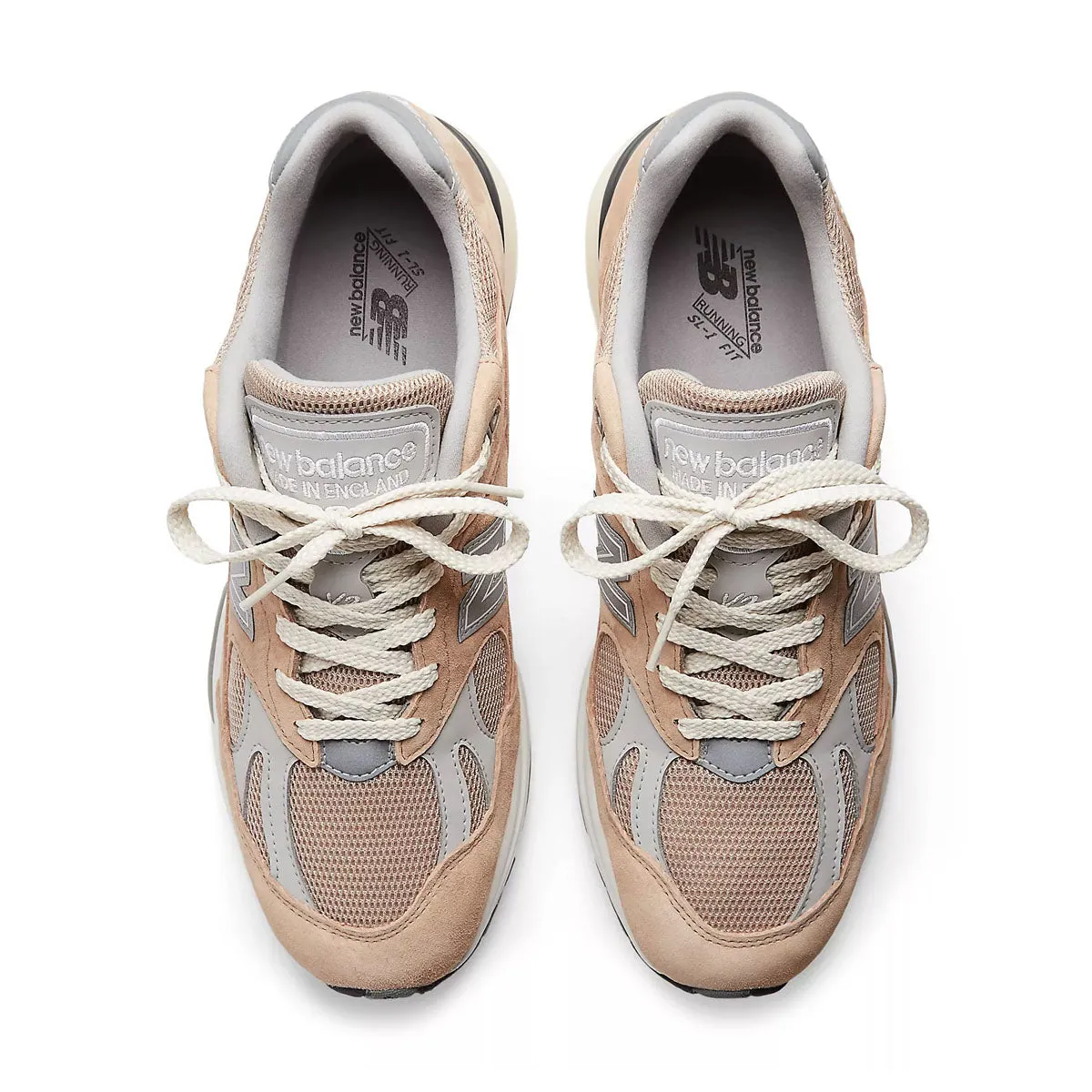 Workout Friendly Reinforced Lace Holes 991V2 'Cuban Sand Harbor Mist'