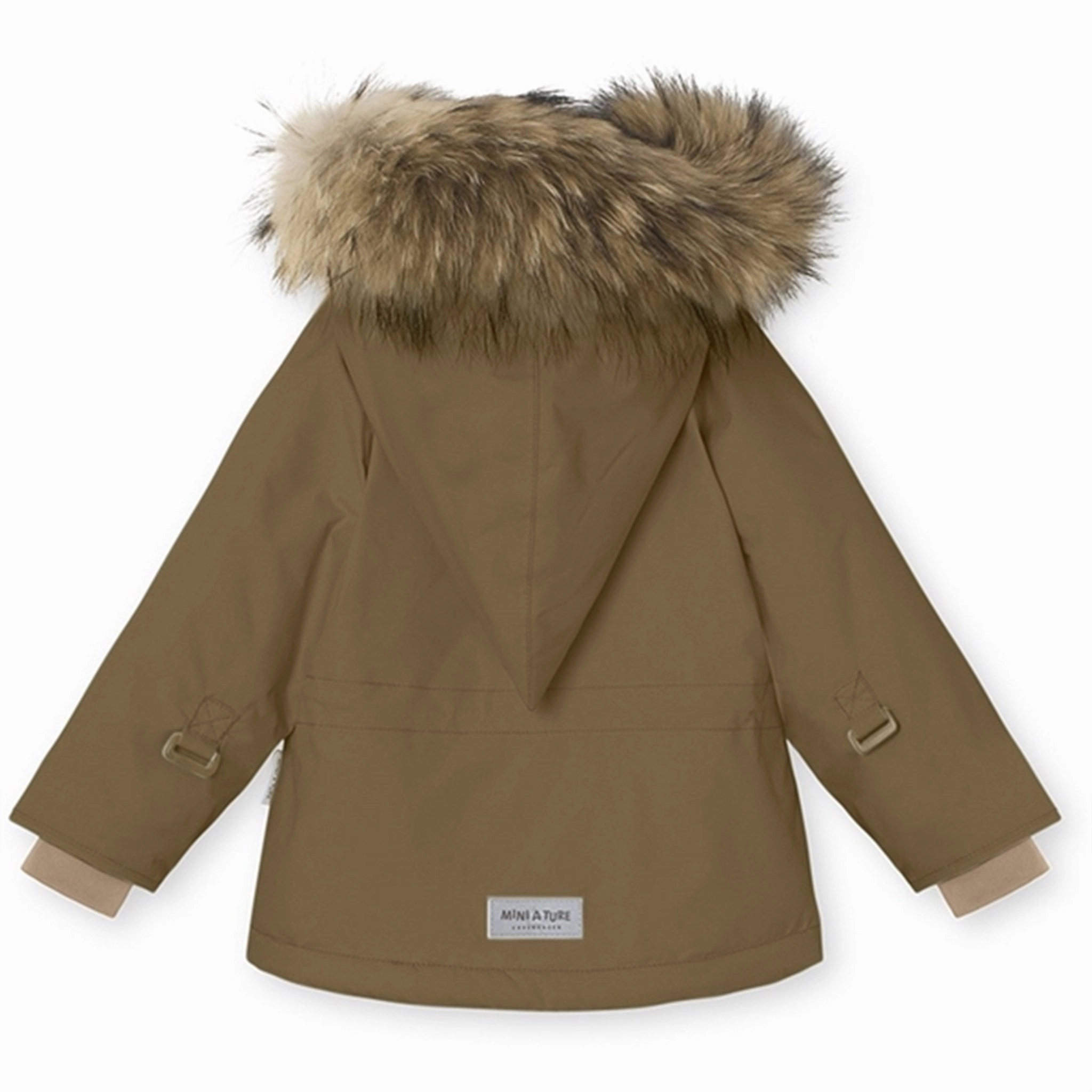 MINI A TURE Wang Fleece Fur Winter Jacket Wood Very Cold