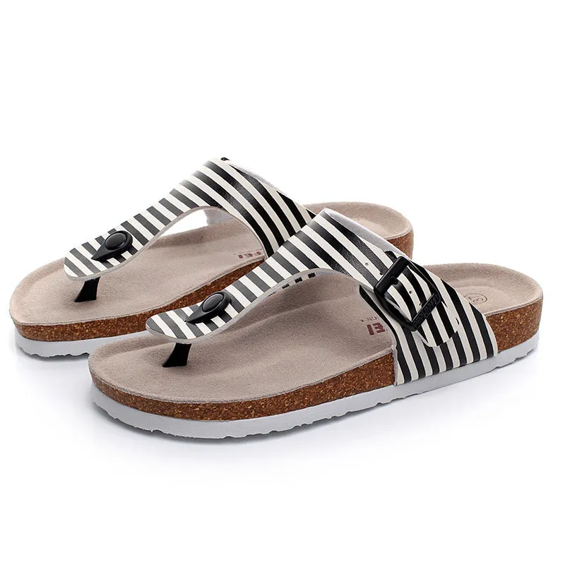 Printed Summer Flip Flops