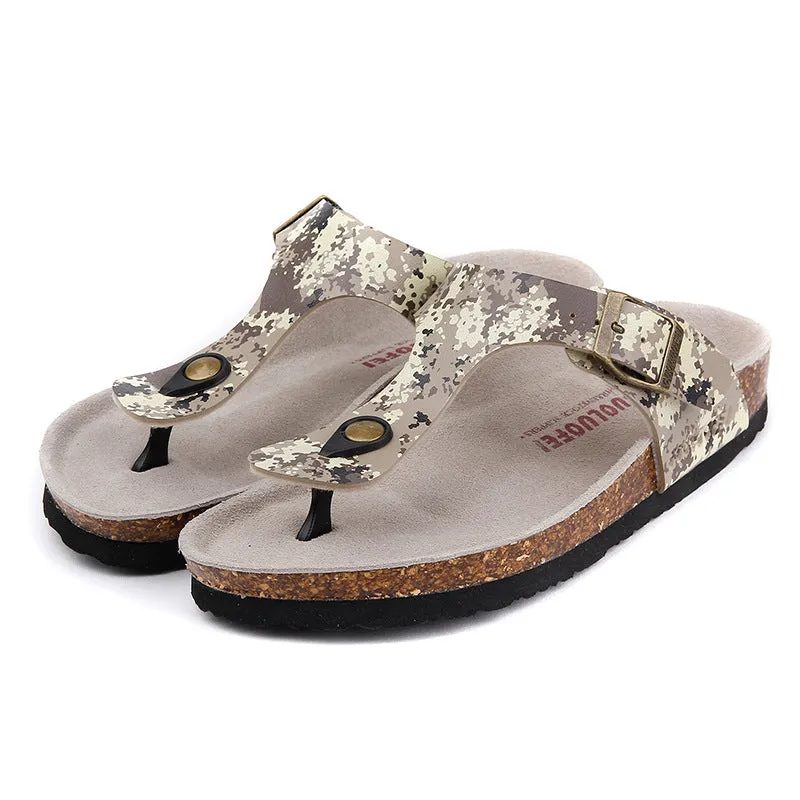 Printed Summer Flip Flops
