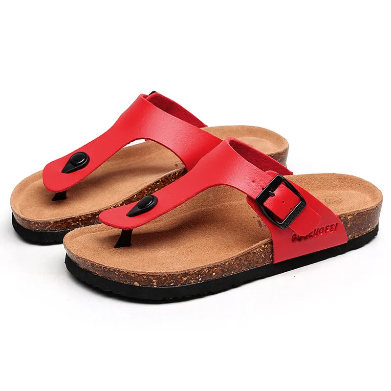 Printed Summer Flip Flops