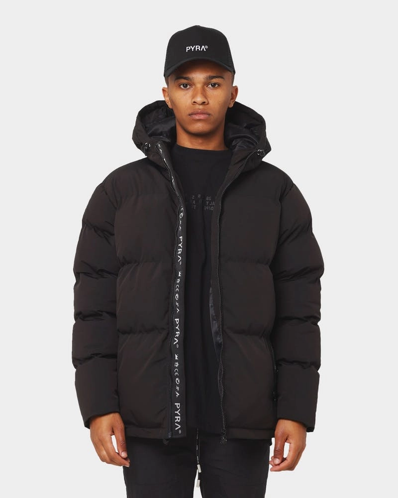 PYRA Alpine Puffa Jacket Black Casual Use