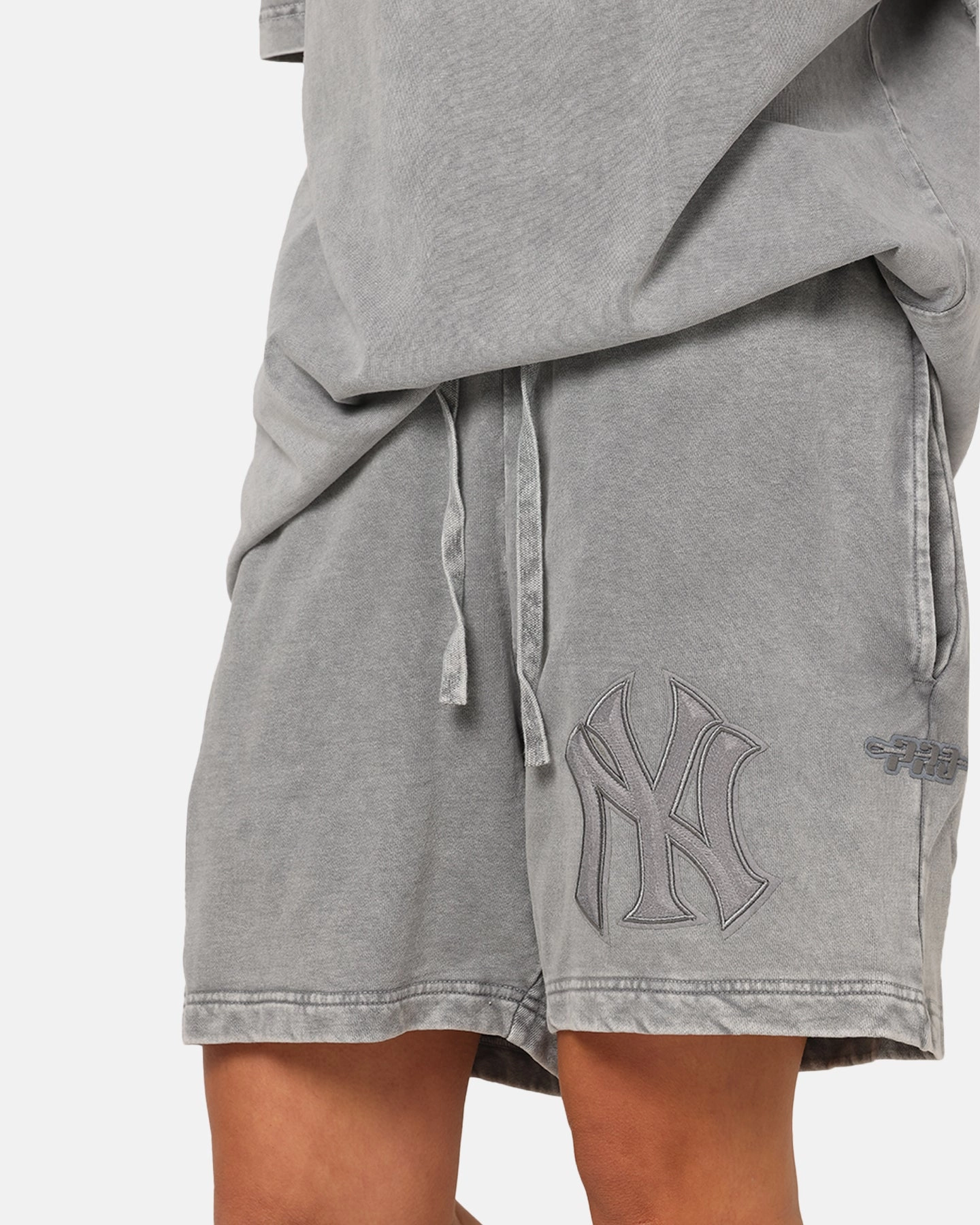 ripstop fabric Pro Standard New York Yankees Washed Classic Shorts Washed Grey
