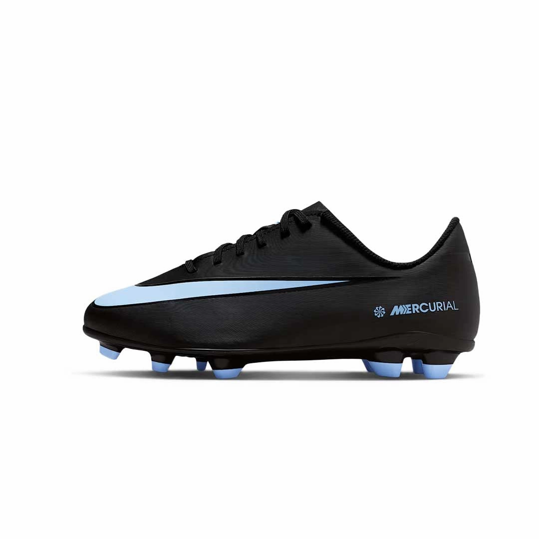 Nike - Kids' (Preschool & Junior) Mercurial Vapor 16 Club Firm/Multi Ground Cleats (FQ8286 003) Water Resistant Material