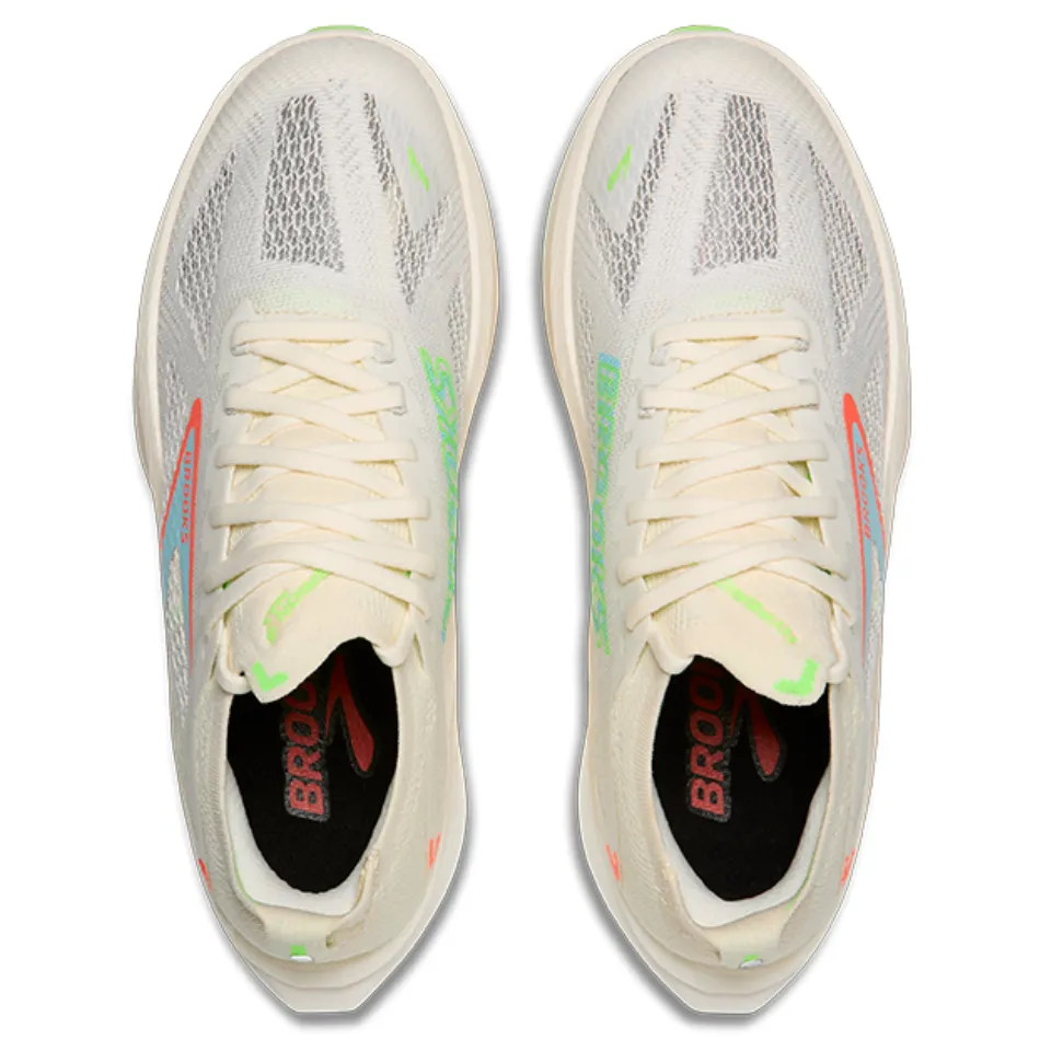 On Demand Comfort Cool Outfit Brooks Women's Hyperion Max 3 Running Shoes in Coconut/Green Gecko/Pink Clay AW25
