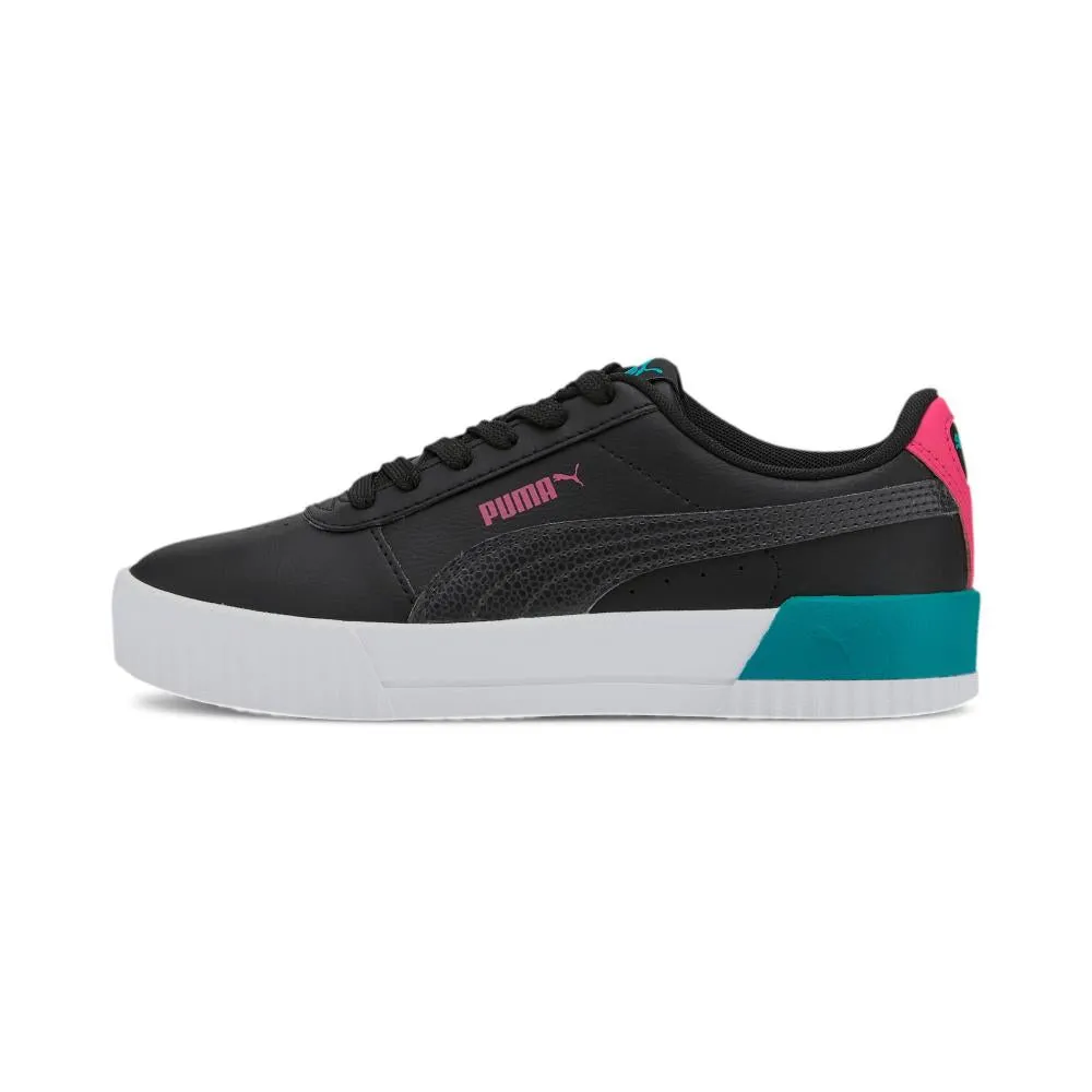 Puma Carina Vivid Jr 374695 02 black bright colored shoes